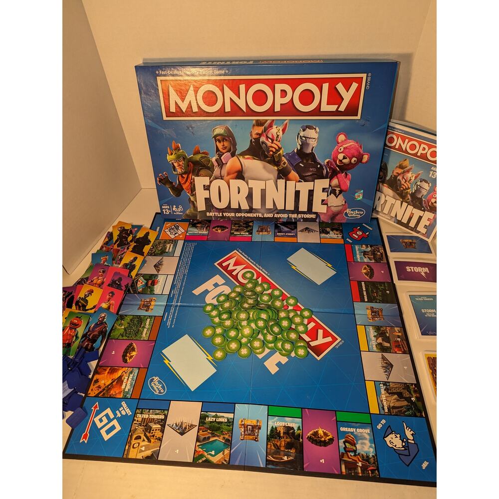 Monopoly Fortnite Epic Video Game Special Edition Family Kids Board Game Battle